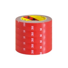 3M Scotch 雙面膠灰色20mm 5m, 5個