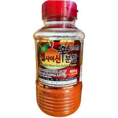 캡사이신분말(청우 400G)X4 업소용 매운 캡사이신 가루 파우더, 4박스, 400g