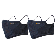 타이트엔드 R4X 아쿠아 자전거 쿨마스크, 블랙 2개