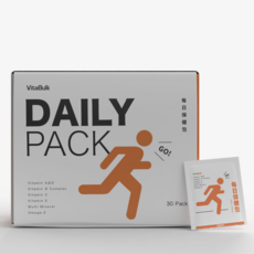 VitaBulk 每日保健包 綜合維他命礦物質魚油, 1份, 7盒