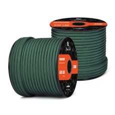 나일론 파라코드 4mm 9가닥 타입 III 30m 텐트 로프 캠핑 로프, 다크 그린