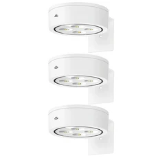 3팩 아트 디스플레이 그림 조명 리모컨 포함 LED 페인팅 라이트 3가지 모드 자석 작품용, 02 D, 01 China Mainland