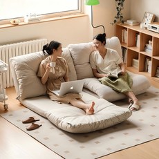 Sgirl 접이식 위드 소파베드 1인 방수패브릭 용쇼파, 900mm, 그레이