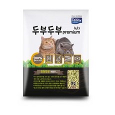 테비토퍼 두부두부 프리미엄 고양이 모래, 7L, 1개, 녹차