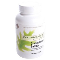 FOOD SCIENCE OF VERMONT 葡萄糖保健食品 500mg, 120顆, 1罐