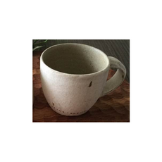 rutawa.rawajifu 點點馬克杯 日式手作陶瓷咖啡杯, 點點(限量現貨3個), 1個