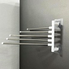 5단 무타공 행주걸이, 1개, 상세페이지 참조