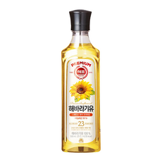 해표 해바라기유, 500ml, 12개