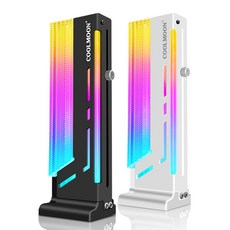쿨문 CM-GH2 5V ARGB LED 그래픽카드 지지대, 블랙