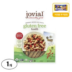 조비알 100% 유기농 현미 파스타 퓨질리 사은품 추가증정, 340g, 1개