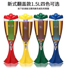 3L酒炮商用紮啤桶創意髮光啤酒機酒塔酒吧KTV紮啤酒炮網紅啤酒桶, 1.5升彩色【無冰柱無燈】 聯繫客服備註, 1個