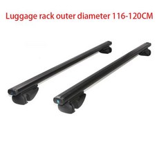 루프바스켓 가로바 루프랙 2PCS 120 또는 135CM 유니버설은 카약 카고 라인 스노우 보드 용, BLACK 1.25M 2pcs