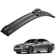 1+1 제네시스 BH 전차종 순정(호환)형 초밀착 와이퍼 윈도우 브러쉬 와이퍼블레이드, SDT-BH(08-10)600+500/B1