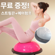 [원가 창고정리] 홈트 필라테스 하프짐볼 밸런스 보수볼, 도트, 퍼플