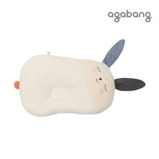 아가방 갤러리 라핀짱구베게 귀여운토끼모양이랍니다, 크림, 1개