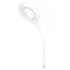 USB聲控小夜燈 白色款 - 聲控感應、USB供電、智能檯燈/床頭燈, 02.白色款智能燈