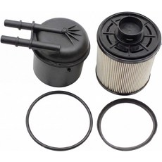 포드 F250 F350 F450 F550 슈퍼 듀티와 호환되는 Powkos 파워스트로크 연료 필터 FD-4615 모터크래프트 FD4615 BC3Z-9N184-B 5 마이크론 분리기