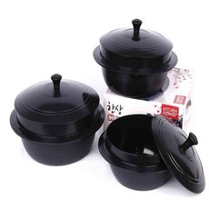 인덕션 가마솥 냄비, 키친플라워 한상 IH인덕션가마솥 20cm