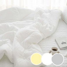 구름 케어 마이크로워싱 침대패드SS 그레이 가을이불 간절기이불 겨울이불 이불싼곳