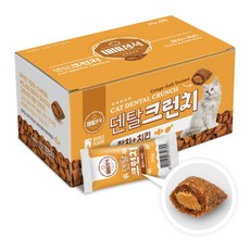 미미정식 덴탈 시리얼 고양이간식, 30개, 20g, 참치+치킨 30개, 20g, 참치+치킨