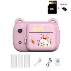 디지털 카메라 듀얼 인스턴트 인쇄 무선 잉크 사진, 5. A7-Pink-32G, 1개