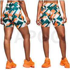 YAPOGI ZW 줌바룩 헬스복 캐주얼 트레이닝복 레깅스 요가 반바지 여성 피트니스 스판 레깅스 요가 댄스 레깅스