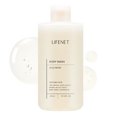 라이프넷 바디워시 와일드 모스향, 300ml, 1개