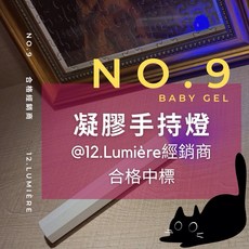 12露米爾 凝膠手持燈/假固化/硬化手燈/3W大森美甲 No9美甲功能膠, 1個