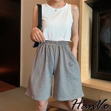 HanVo 月亮星球休閒五分褲