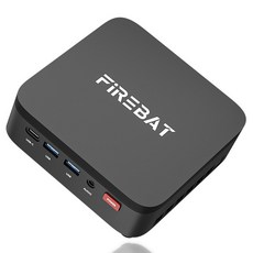 파이어뱃 R3 AMD 라이젠7 7730U 미니 PC, Firebat R3-IG7J16N8-L, WIN11 Pro, 512GB, 16GB, 블랙 Firebat R3-IG7J16N8-L, WIN11 Pro, 512GB, 16GB, 블랙