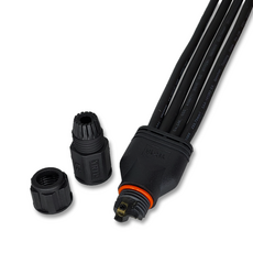 velton SY1004 Y형 1대4 방수 분배케이블 전기배선 방수콘넥터 전원통신 접속용, 기타색, 1개