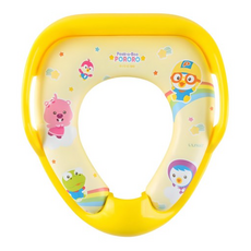 릴팡 겨울왕국2 키즈 소프트 비데 겸용 변기커버, 옐로우색상 2개