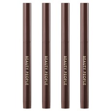 [뷰티피플] 철벽녀 스퀘어 엣지 아이라이너 0.15g, 스퀘어 브라운, 4개