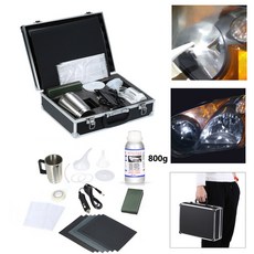 대용량 자동차 라이트 복원 커플용 보수 차량 세라믹 청소 산화 훈증 A 1병, 6 자물쇠알루미늄케이스50kg 36 25 28, 1개