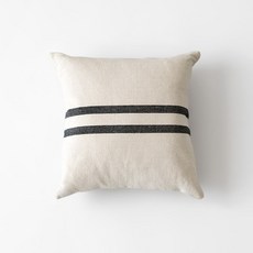 마켓비 DUJUL 쿠션커버 50x50, 블랙