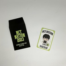 엔시티127 해찬 엔시티 네이션 투 더 월드 트레이딩카드 블랙버전 포토카드 NCT127 HAECHAN NCT NATION : To The World PHOTOCARD BLACK_2, 일반
