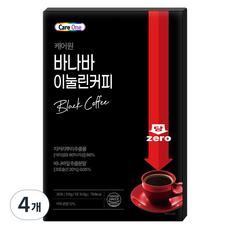 케어원 바나바 이눌린 커피, 10.5g, 4개, 30개입