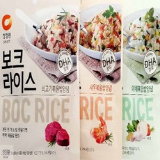 밀키트 볶음밥 양념, 청정원 보크라이스 야채볶음밥양념24g, 24g