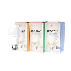 旭光 LED 20W 球泡燈, 晝光色, 1個