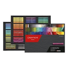 Caran d'Ache 卡達 NEOPASTEL Artist系列 專家級油性粉彩 96色, 1個