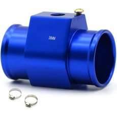 센서 레이싱 블루 워터 쿨런트 온도 템프 게이지 어댑터 1.25 28mm 30mm 32mm 34mm 36mm 38mm 40mm