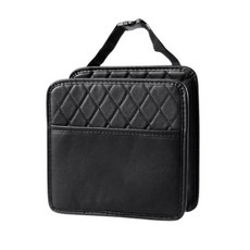 汽車椅背收納袋, 黑色, 1個