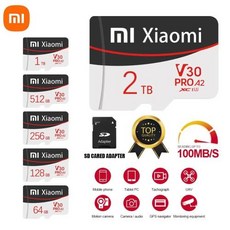 샤오미 마이크로 SD 카드 2TB 플래시 메모리 A2 V30 Pro Class10 고속 1TB 128GB 256GB 64GB 전화 및 카메라용, 3.2TB, 1개