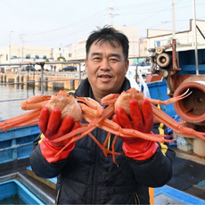 산지한입 구룡포 박달홍게 자숙 연지홍게, 1개, 정품 일반 2kg 5-8미
