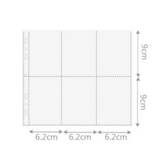 臺灣熱銷 五人團五5宮格六6宮格收納冊3寸小卡收納冊追星收納卡冊, 六宮格單獨內頁25頁+2張擋板