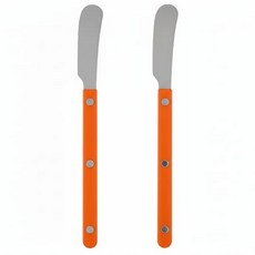 메종오브제 파르베 버터나이프, 퓨어오렌지, 2개