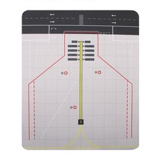 SHC 장식용 소형 모형항공기 다이캐스트 1:400 - 16cm, 1개, SHC 모형항공기 장식용 주기장 전시패드