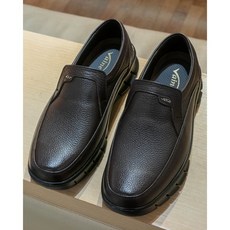 정품 바이네르 1G21 밤색 남성 컴포트화