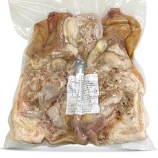 [백암식품](도매) 삶은 돼지머리고기 한마리/반마리3.0kg이상 국내산 편육 찰순대 순대국, 3kg, 1개
