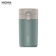 MOMconcept 彈跳保溫咖啡杯 310ml, 1個, 霧海藍山
